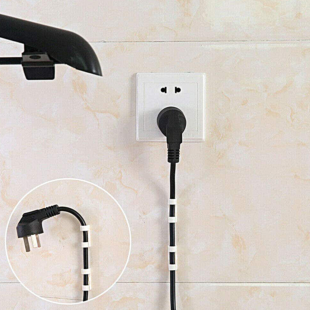 HomeFix Adjustable Cable Clips Stickers