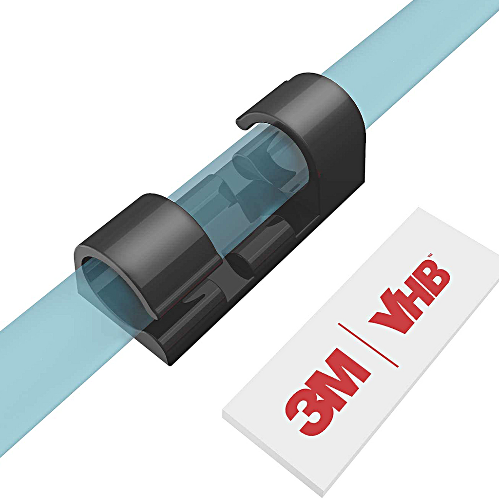 HomeFix Adjustable Cable Clips Stickers
