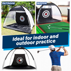 ClapShock Portable Foldable Golf Hitting Tent