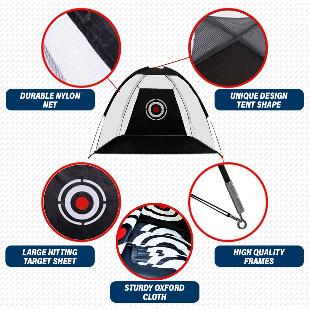 ClapShock Portable Foldable Golf Hitting Tent