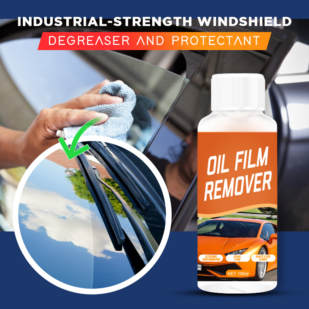 Industrial-Strength Windshield Degreaser and Protectant