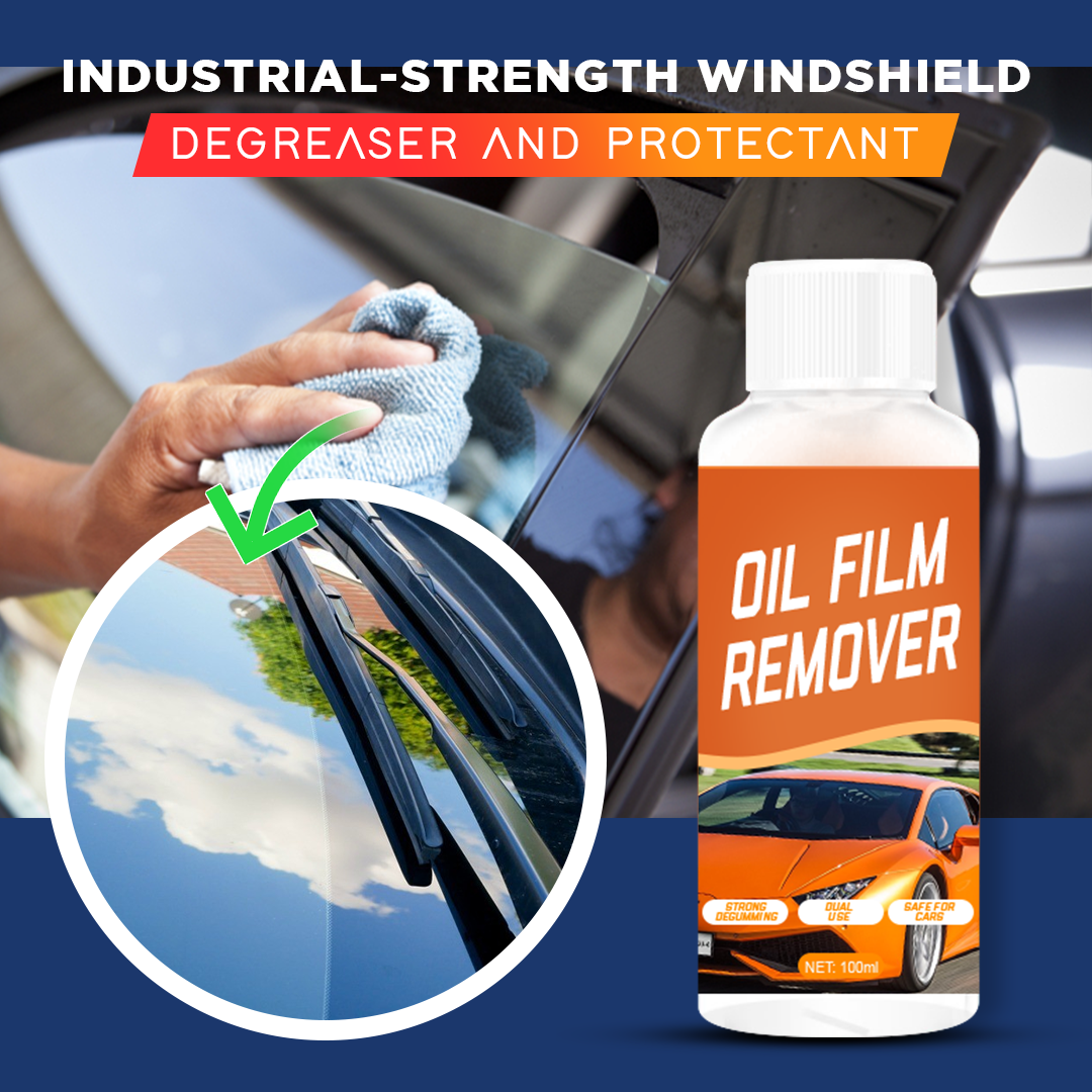 Industrial-Strength Windshield Degreaser and Protectant