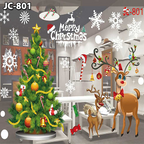 DecoSticker Christmas Window Stickers