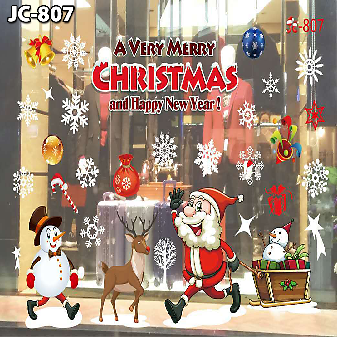 DecoSticker Christmas Window Stickers