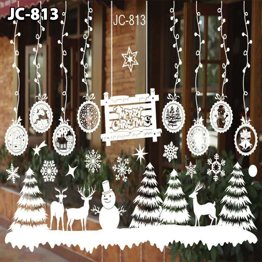 DecoSticker Christmas Window Stickers