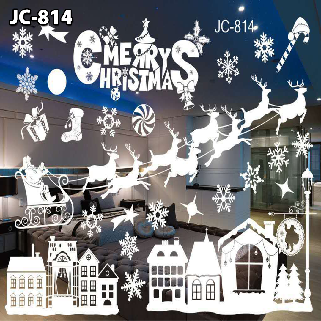 DecoSticker Christmas Window Stickers