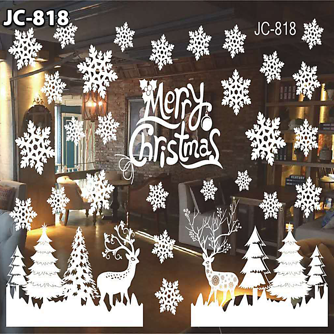 DecoSticker Christmas Window Stickers