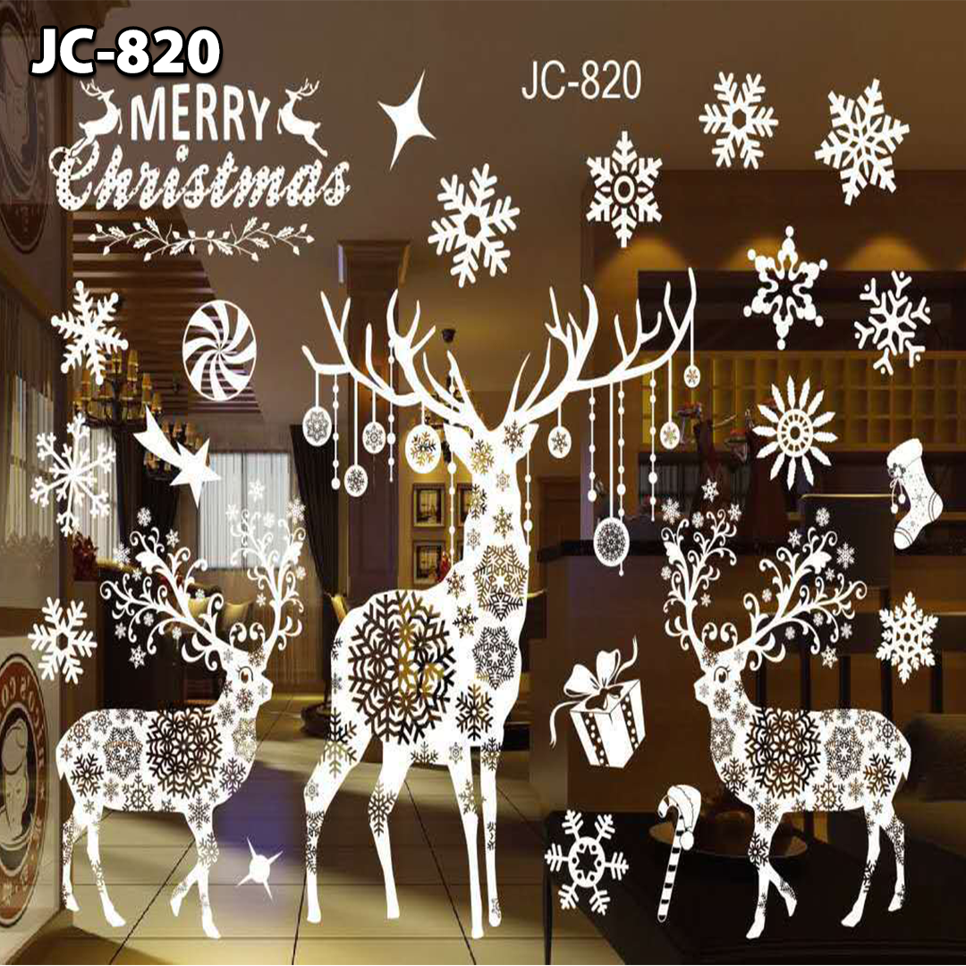 DecoSticker Christmas Window Stickers