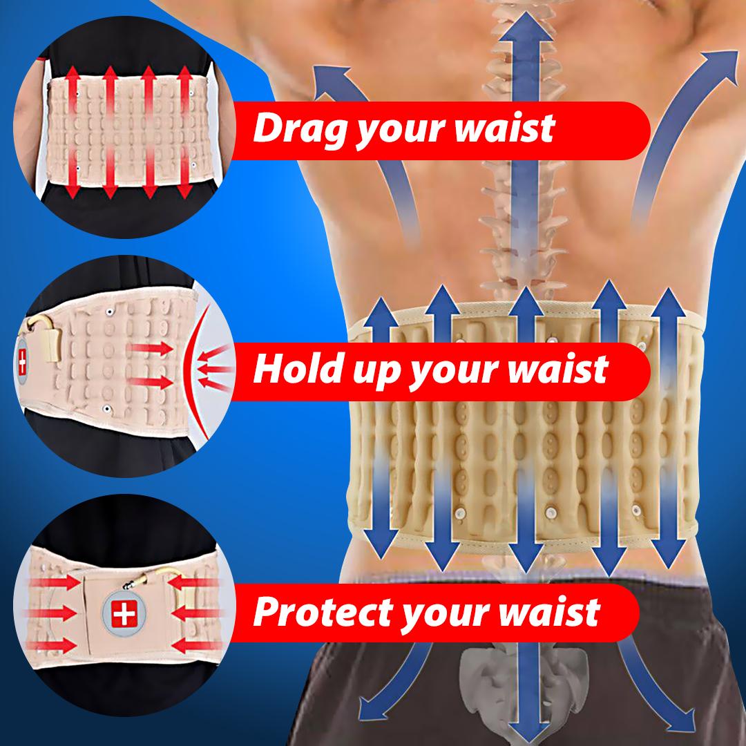 JCR Lumbar Decompression Air Traction Belt