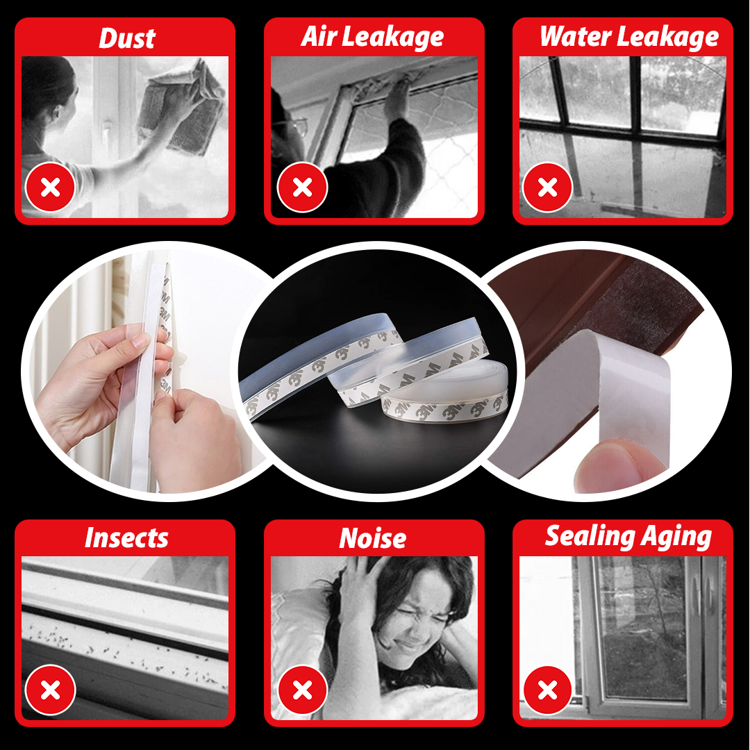 KHYG Weatherstripping Silicone Door Seal Strip