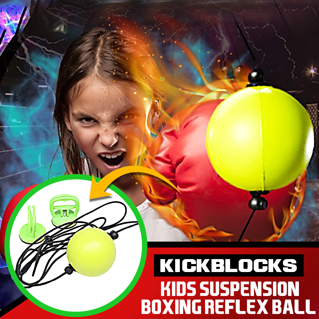 KickBlocks Kids Suspension Boxing Reflex Ball