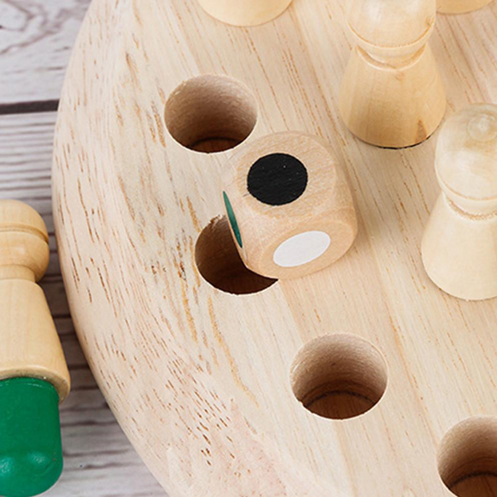 KidzMind Wooden Memory Matchstick Game