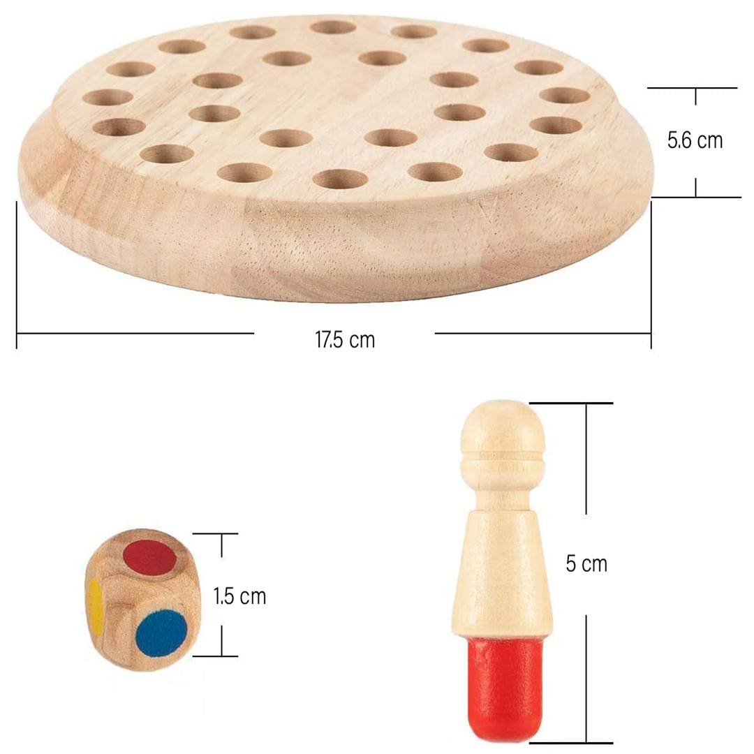 KidzMind Wooden Memory Matchstick Game