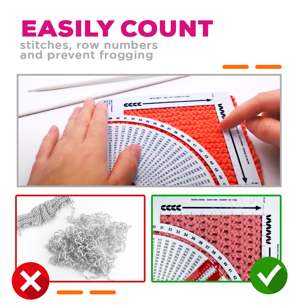 Knitting Calculator and Counting Frame