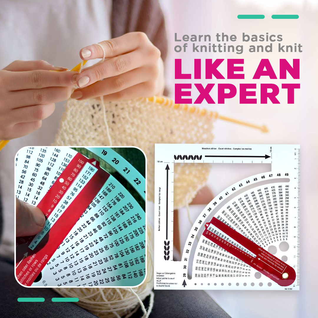 Knitting Calculator and Counting Frame