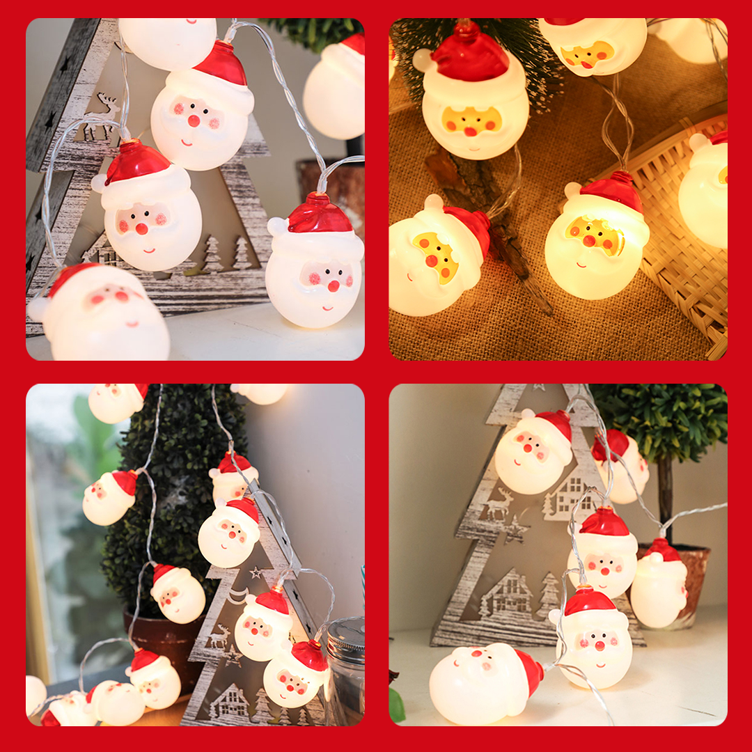 LightUp! Snowman Garland Lights