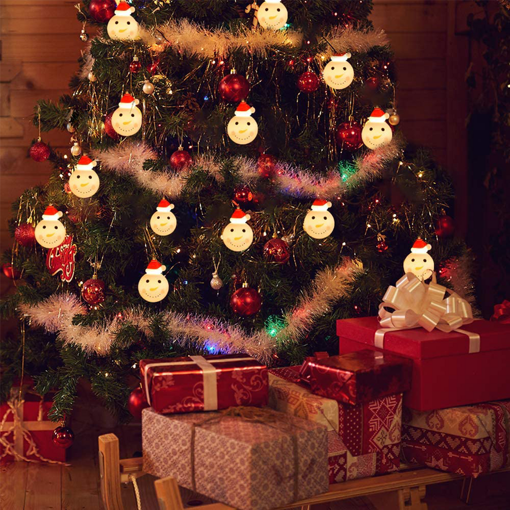 LightUp! Snowman Garland Lights