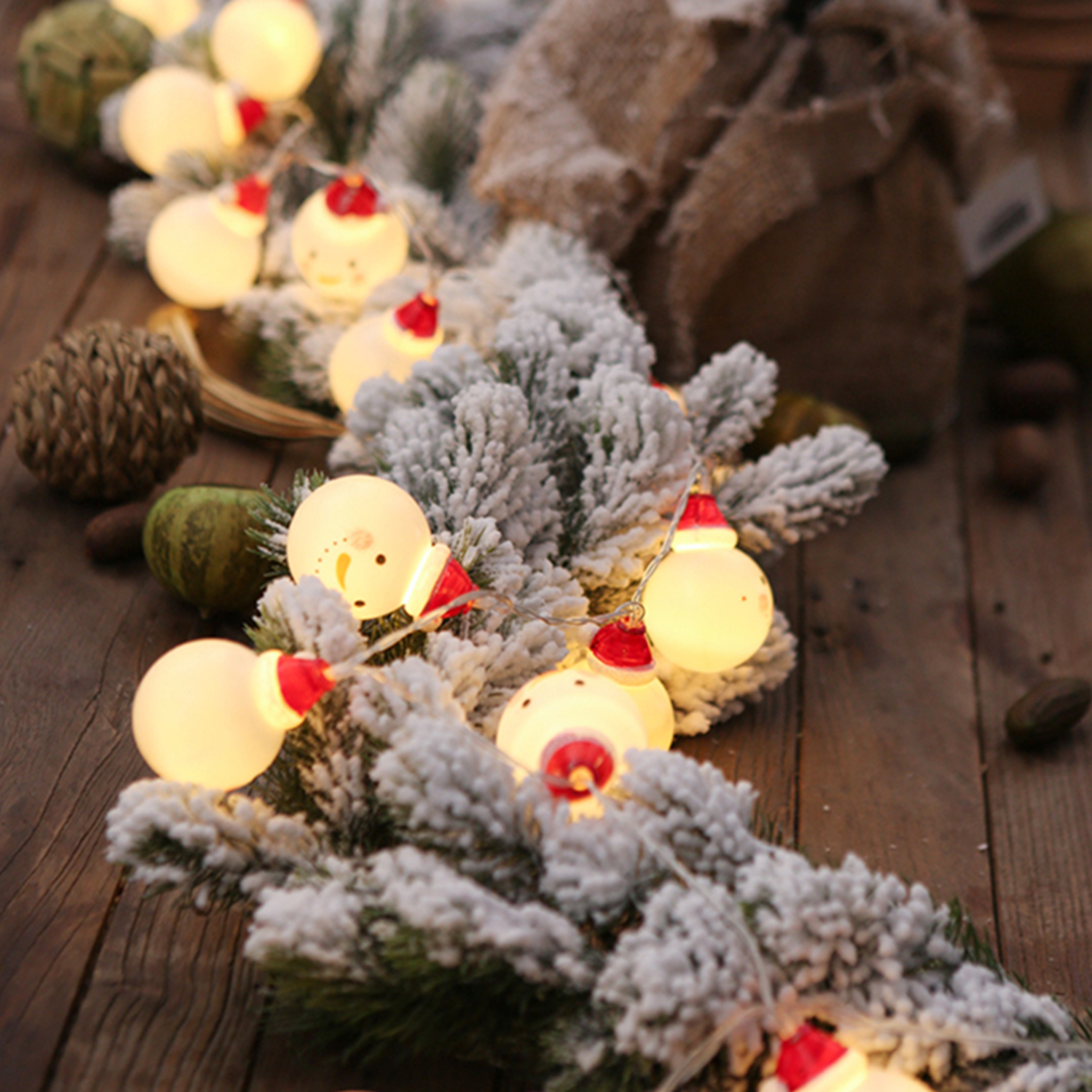 LightUp! Snowman Garland Lights