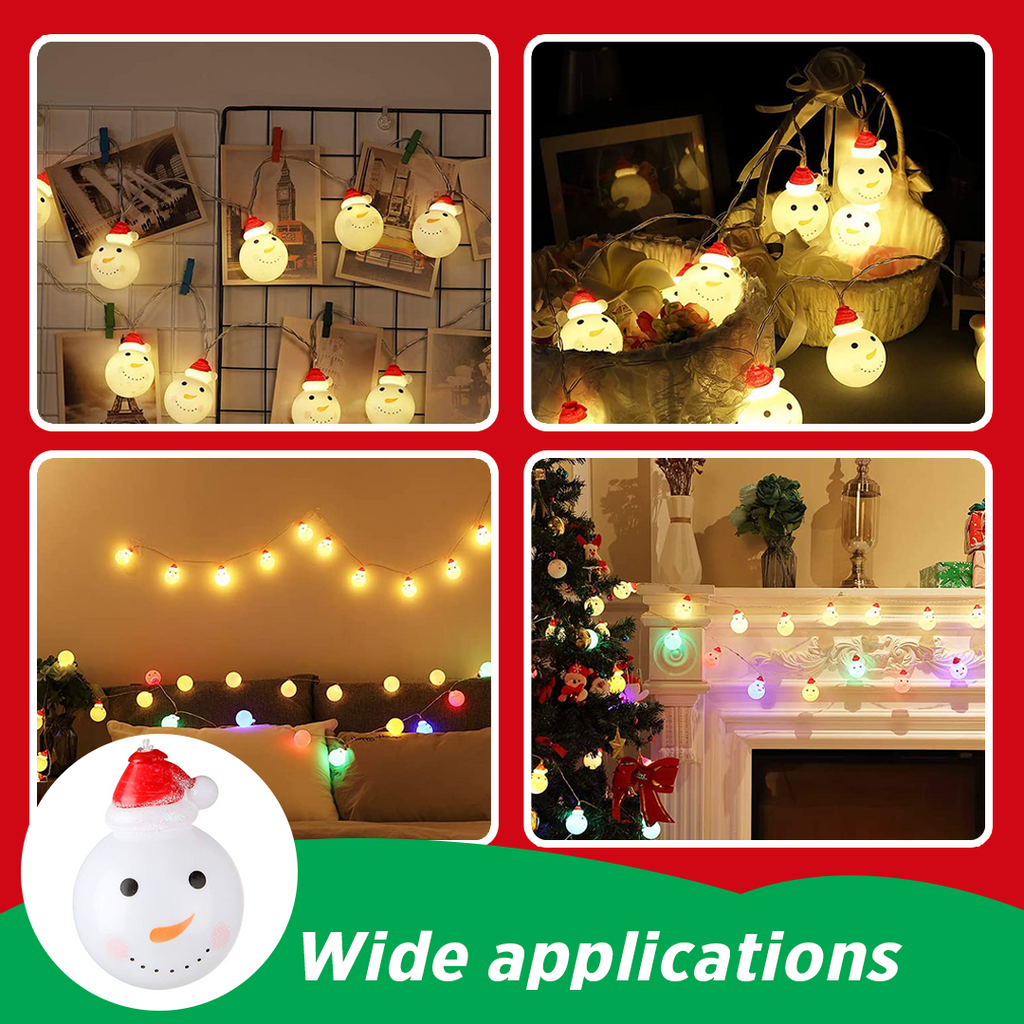LightUp! Snowman Garland Lights