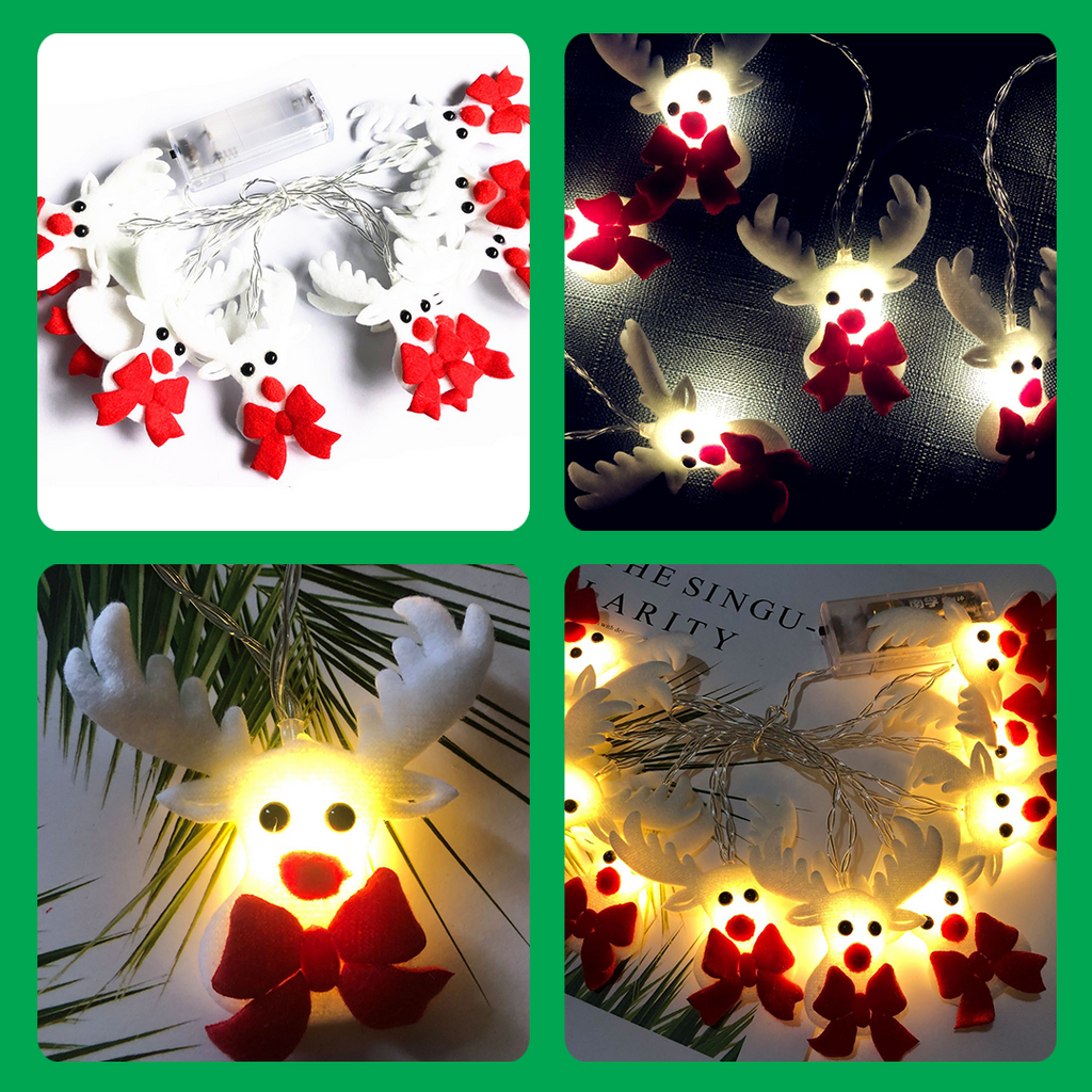 LightUp! Snowman Garland Lights