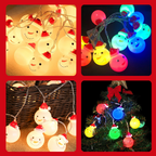 LightUp! Snowman Garland Lights