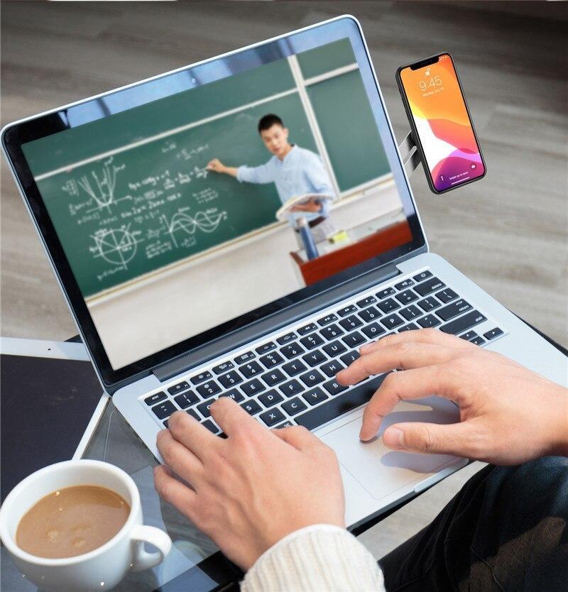 SmartHold™ Dual Monitor Magnetic Side-Mount Clip & Phone Holder