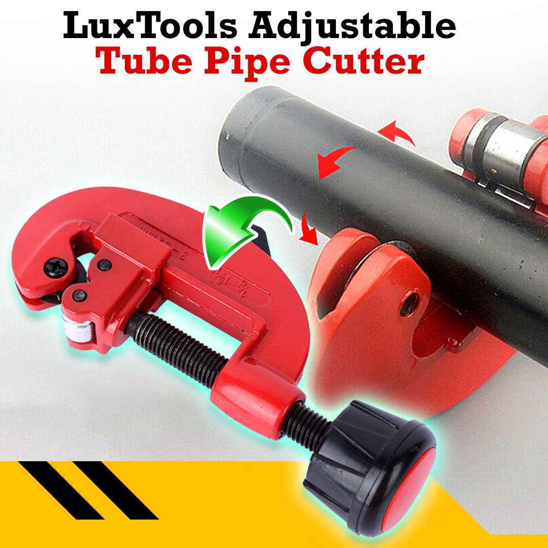 LuxTools Adjustable Tube Pipe Cutter