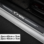 CarMax Carbon Fiber Door Sill Protector Sticker