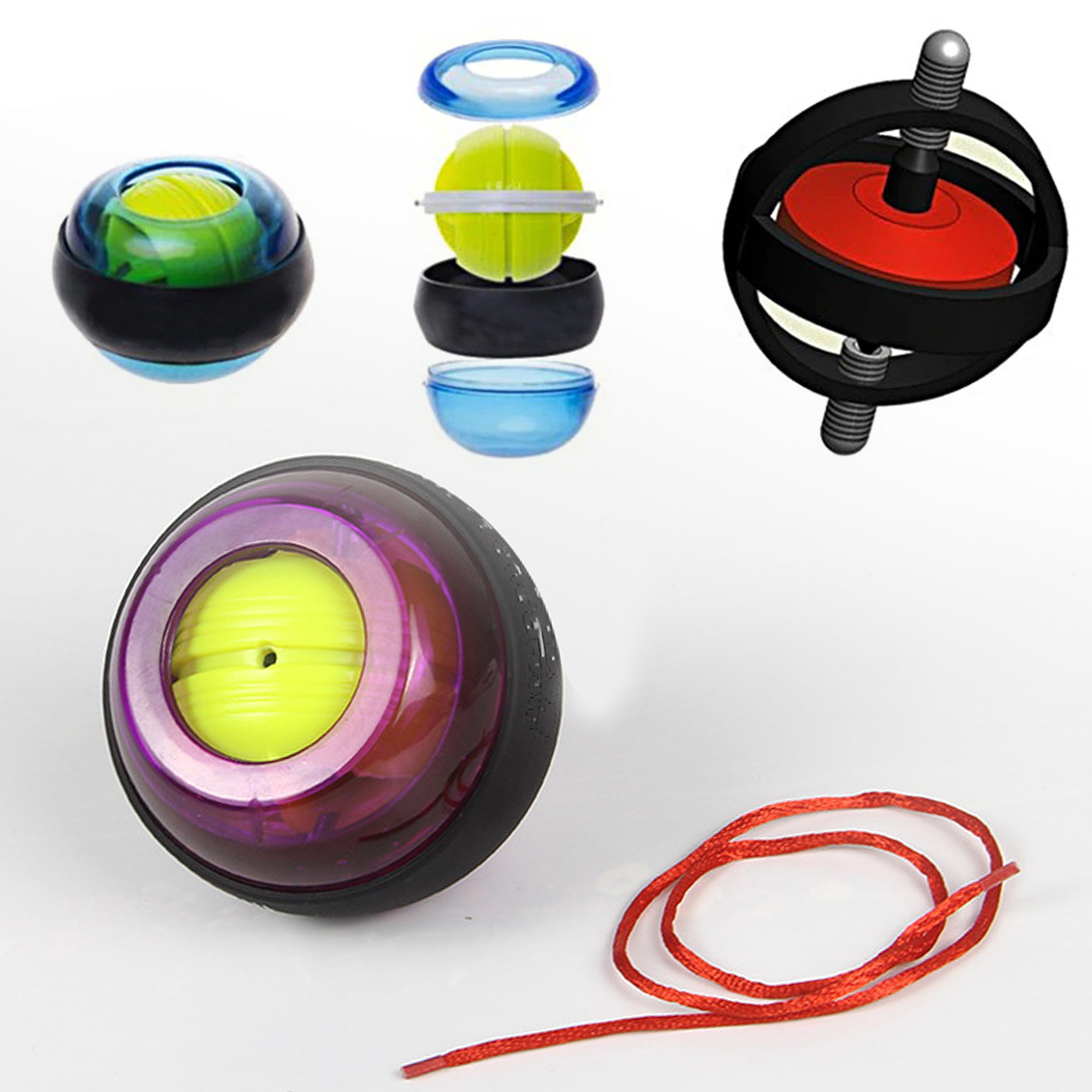 MYNX LED Wrist Strength Trainer Ball Spinner