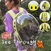 See Through Pet Travel Backpack