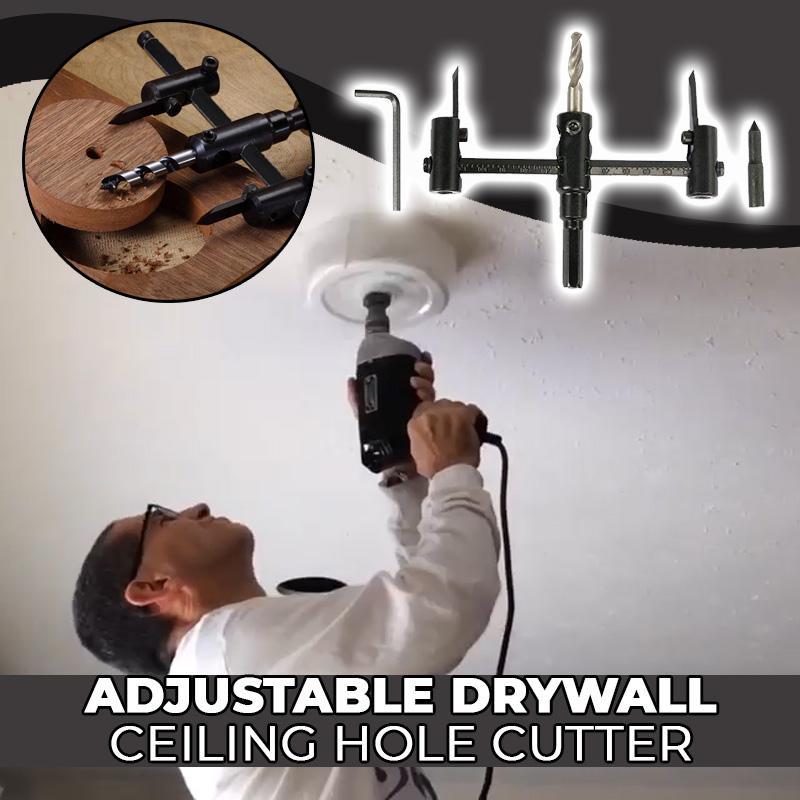 Adjustable Drywall Ceiling Hole Cutter