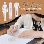 Fashion Designer’s Sketch Template Ruler Set