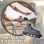 Power Triple Blade Planer