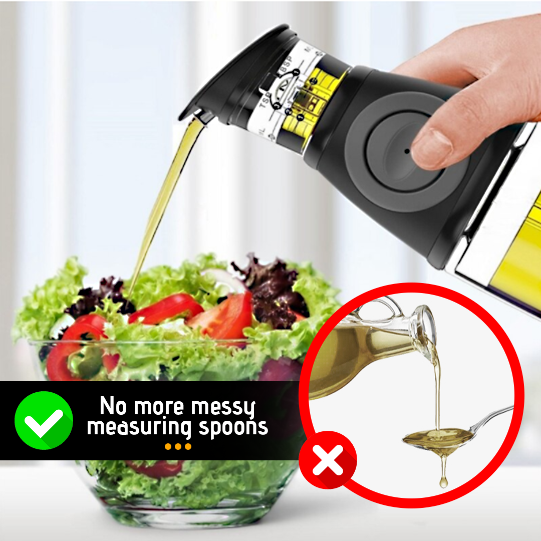 Measuring Cooking Oil Dispenser Bottle