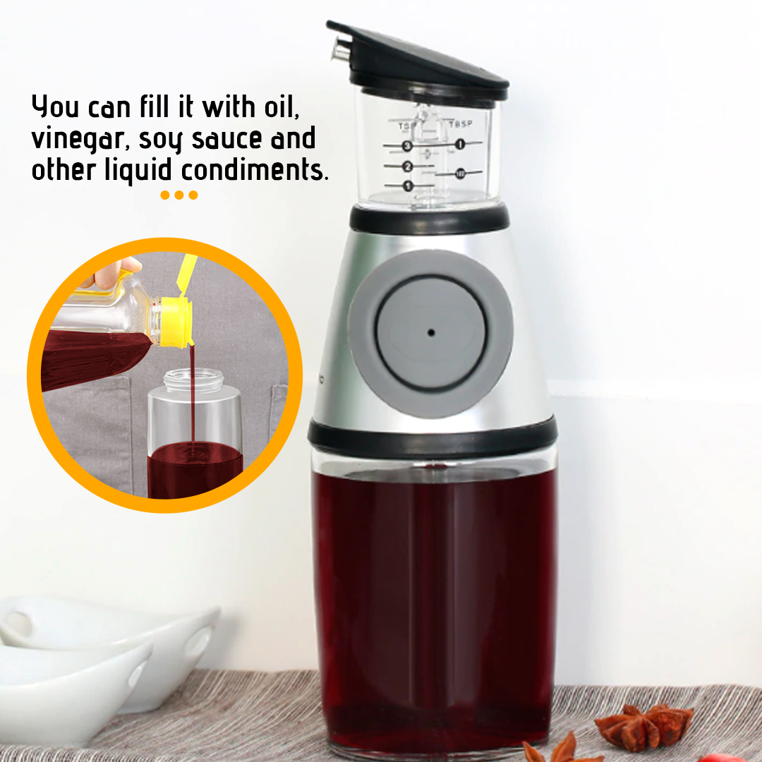 Measuring Cooking Oil Dispenser Bottle