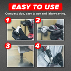 Double Headed Sheet Metal Nibbler Cutter