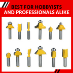 Miter Router Bit 12-Piece Set