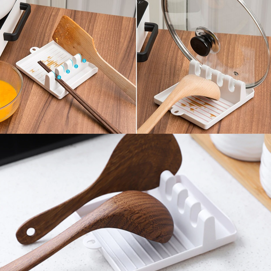 Multifunction Kitchen Spatula & Utensils Rack