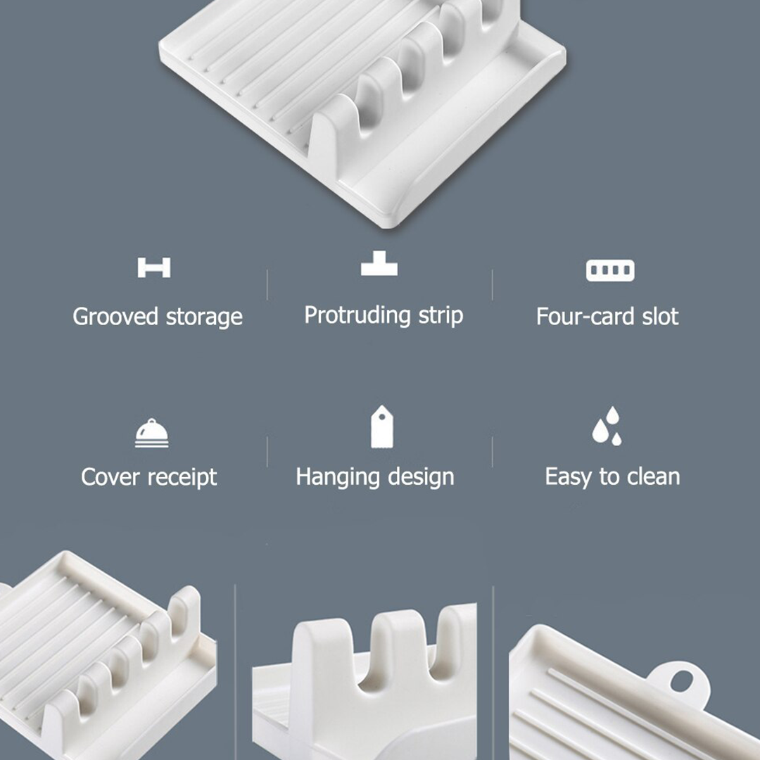 Multifunction Kitchen Spatula & Utensils Rack