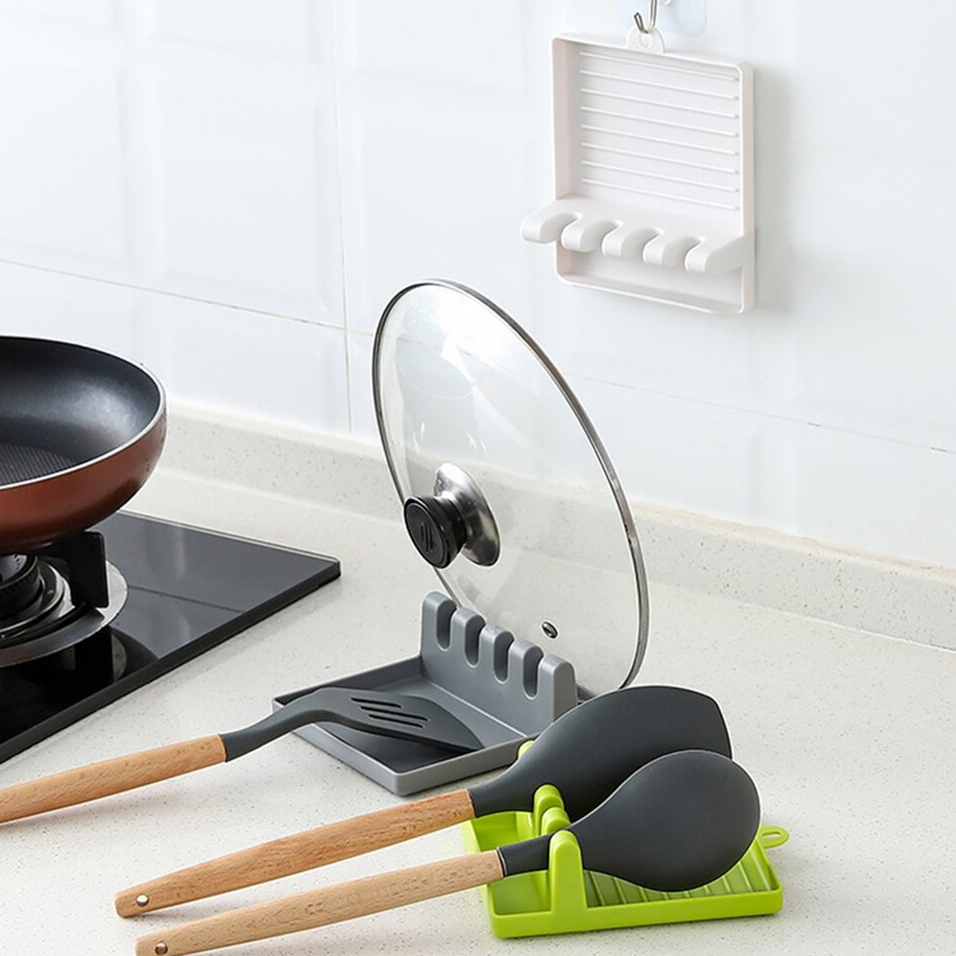 Multifunction Kitchen Spatula & Utensils Rack