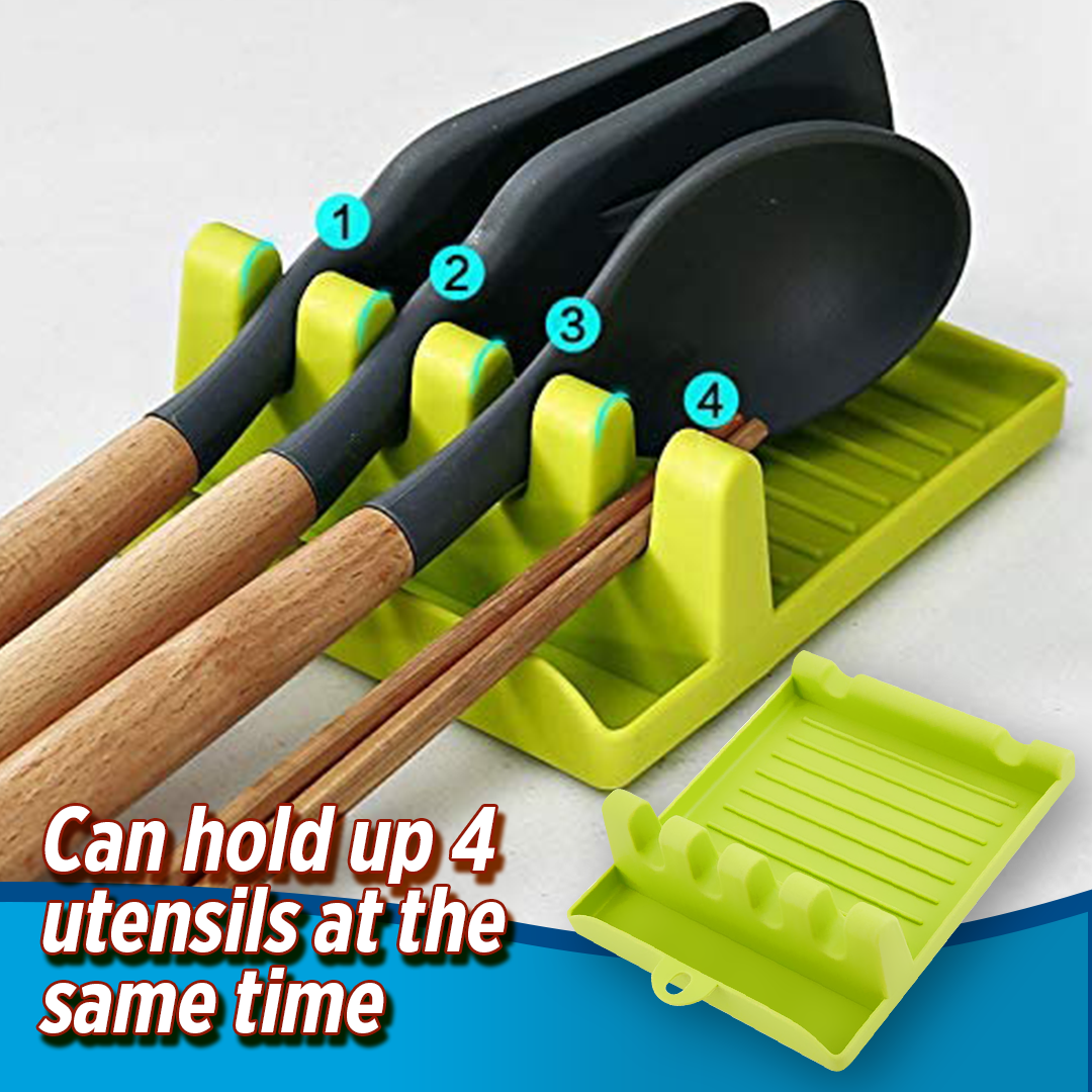 Multifunction Kitchen Spatula & Utensils Rack