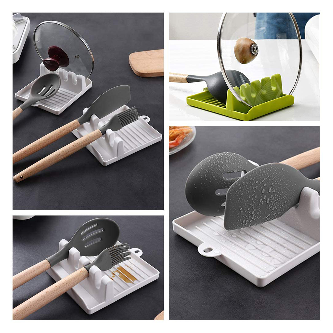 Multifunction Kitchen Spatula & Utensils Rack