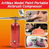 ArtMax Model Paint Portable Airbrush Compressor