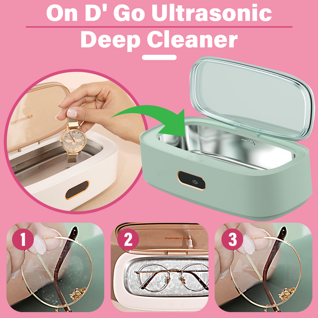 On D' Go Ultrasonic Deep Cleaner