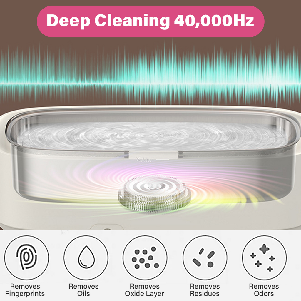 On D' Go Ultrasonic Deep Cleaner