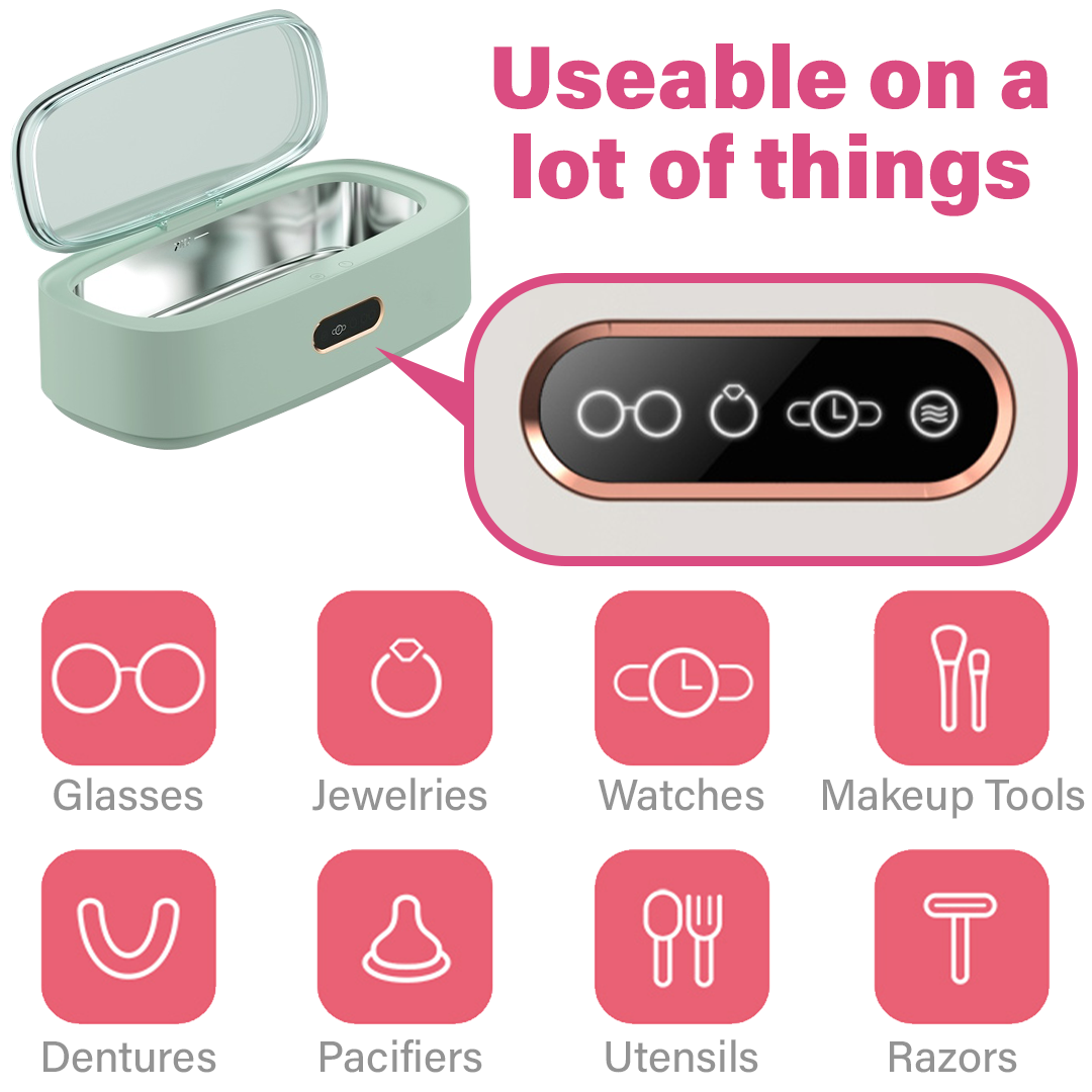 On D' Go Ultrasonic Deep Cleaner