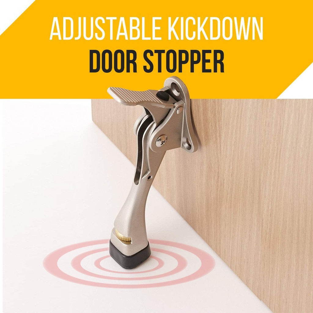 One-Push Semi-automatic Door Stopper