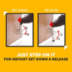 One-Push Semi-automatic Door Stopper