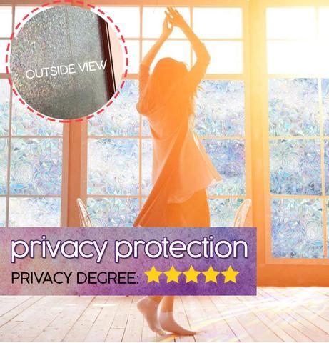 3D Rainbow Window Film