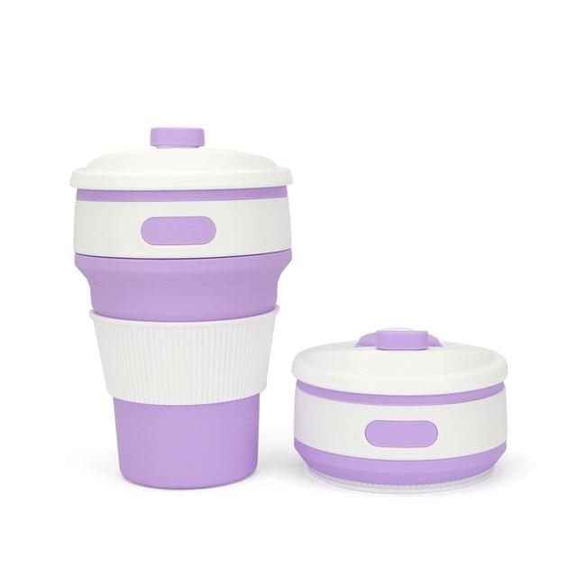 Collapsible Silicone Coffee Cup